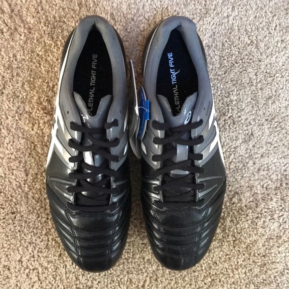 New! ASICS  Rugby spike gel lethal tight 5 shoes main image 6
